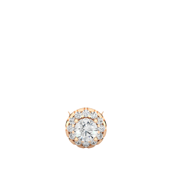 Picture of 0.35 Carat Round Diamond Pendant in a Bezel Setting (Without Chain)