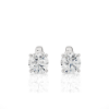 Picture of Simple yet stunning 1.05 carat round diamond studs.