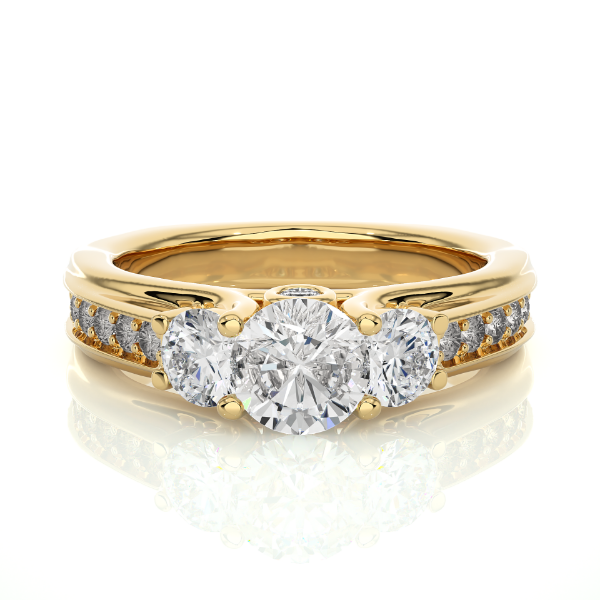 Picture of 1.70 Carat Round diamond Beautiful Ring.