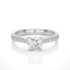 Picture of A Stunning 0.85 Carat Solitaire Ring.