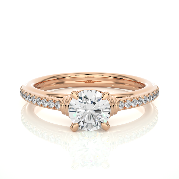 Picture of A Stunning  1.25 Carat Solitaire Ring ,Sparkling With Beauty.