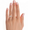 Picture of 1.00 Carat Lab Grown Diamond Solitaire Ring.