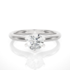 Picture of A Classic 1.20 Carat Solitaire Lab Grown Diamond Ring.