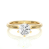 Picture of A Classic 1.20 Carat Solitaire Lab Grown Diamond Ring.