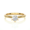 Picture of 0.40 Carat Lab Grown Solitaire Diamond Ring.