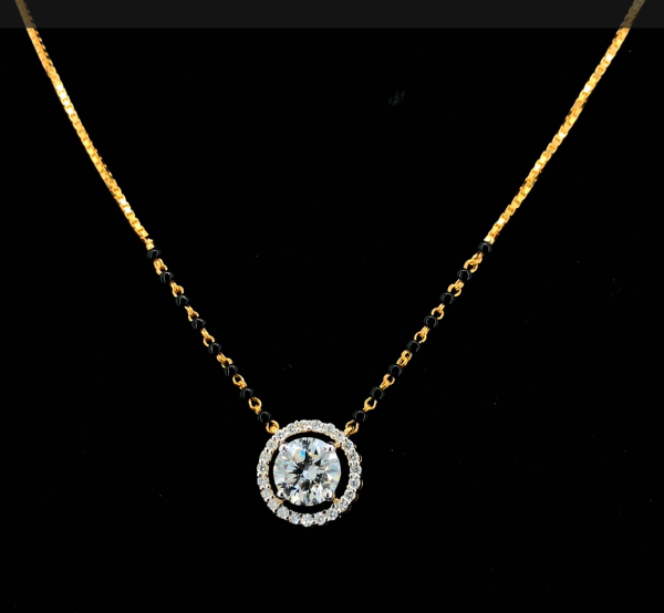 Picture of 1.3 Carat LGD Elegant And Morden Mangalsutra Perfect For Every day Wear.