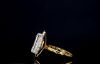 Picture of 8 Carat Emerald Cut Diamond Halo Ring, The Perfect Symbol Of Love.