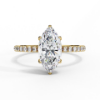 Picture of 1.72 Carat Marquise Diamond Ring With A Classic Band.