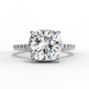 Picture of Glamorous 3.53 Carat Cushion Lab Grown Diamond Ring