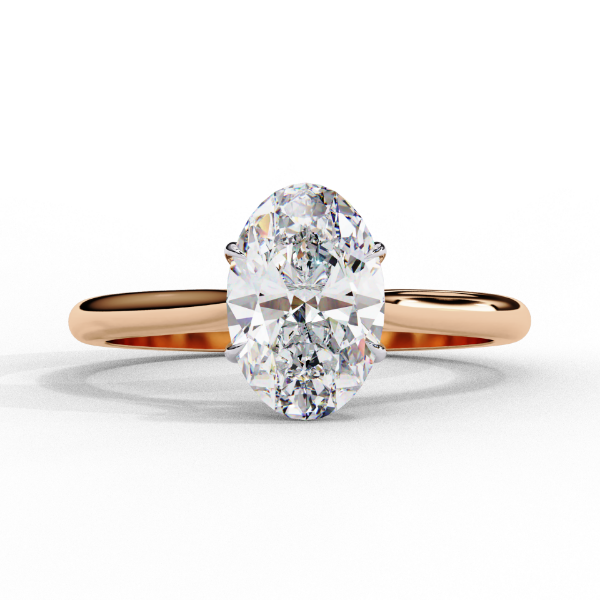 Picture of 1.20 Carat Lab Grown Diamond Ring, simple yet Striking. 