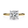 Picture of 2.65 Carat Cushion Cut Diamond Solitaire Ring. 