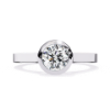 Picture of Revelation Bezel-Set Solitaire Ring.