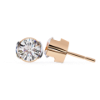 Picture of  Round Cut Lab Grown Diamond Stud Earring.