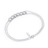 Picture of 0.29 Carat Round Cut Lab Grown Diamond Bracelet.