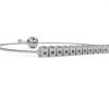 Picture of 0.36 Carat Round Cut Lab Grown Diamond Pave Bracelet.