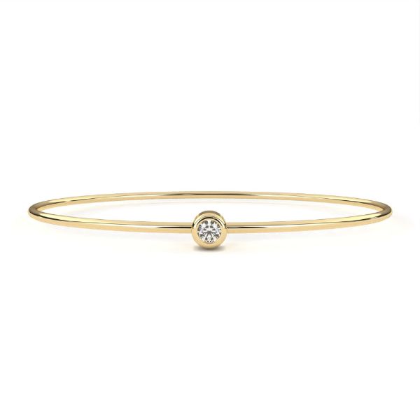 Picture of Bezel Solitaire Round Bracelet.