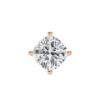 Picture of Cushion Cut Lab Grown Diamond Four Prong Pendant(Without Chain)