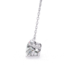 Picture of Oval Cut Lab Grown Diamond Four Prong Pendant (without chain)