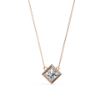 Picture of 2.01 Carat Princess Cut Bezel Pendant (Without Chain)