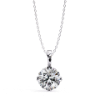 Picture of Round Cut Solitaire Eight Prong Pendant (without chain)