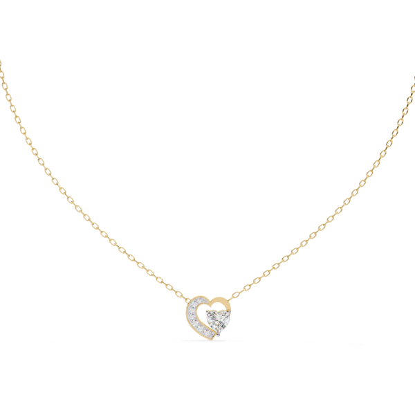 Picture of A Delicate Heart Pendant (Without Chain)