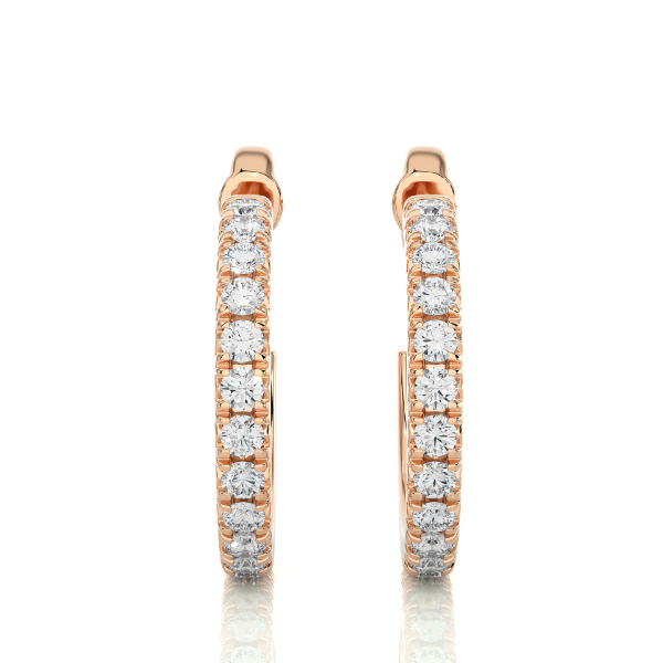 Picture of Illuminate Your Style With 70 Cent Hoop Earrings.