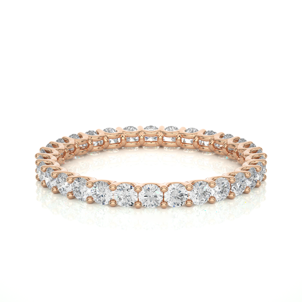 Picture of 1.04 Carat Round Cut Lab Grown Diamond Band.