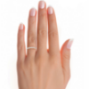 Picture of 1.04 Carat Round Cut Lab Grown Diamond Band.