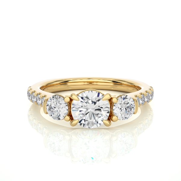 Picture of 80 cent solitaire Diamond Ring.(1.55 CTW Diamonds)