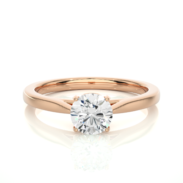 Picture of Classic Engagement Ring With A Stunning 0.70ct Round Cut Stone.