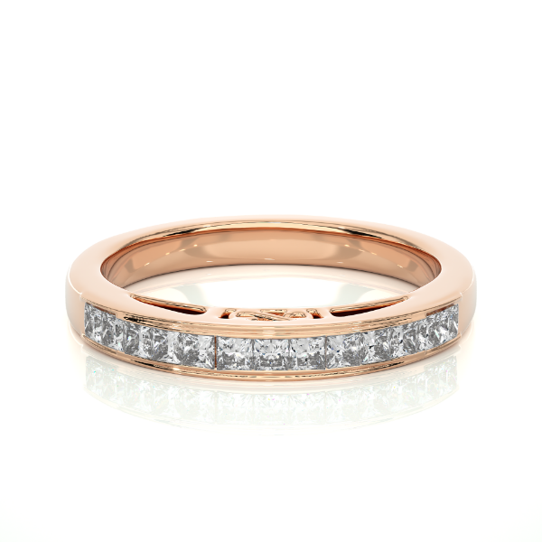 Picture of Simple Yet Stylish Band With A Defined Line Of Princess Cuts.