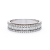 Picture of 0.60 Carat band Adorned With Sparkling Round And Baguette Cut Diamonds.