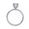 Picture of 2.20 Carat Emerald Cut Lab Grown Diamond Ring.