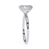 Picture of 2.20 Carat Emerald Cut Lab Grown Diamond Ring.