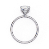 Picture of 2.50 Carat Cushion Cut Diamond Solitaire Ring. 