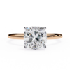 Picture of 2.50 Carat Cushion Cut Diamond Solitaire Ring. 