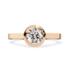 Picture of Revelation Bezel-Set 0.70 CT Solitaire Ring.