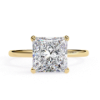Picture of A Dazzling 2.30 Carat Princess Cut Diamond solitaire Ring.(2.36 CTW Diamonds)