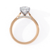 Picture of 2 Carat Beautiful Cushion Cut  Solitaire Diamond Ring.