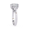 Picture of Celestia 2.10 CT Oval Center With Diamond Side Stones Ring