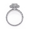 Picture of 2.20 Carat Oval Halo Sparkle Ring.( 3 Ctw Diamonds)