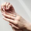 Picture of 3 Carat Round Solitaire Lab Diamond Channel Ring.
