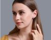 Picture of Stylish Round Bauble Front Hoops