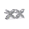 Picture of 90 Cent Marquise Cut Clover Earrings.