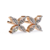 Picture of 90 Cent Marquise Cut Clover Earrings.