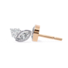 Picture of 50 Cent Marquise Winged Studs.