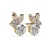Picture of 1 carat Round solitaire And Marquise Duo Studs.