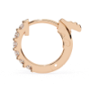 Picture of Celeste Round Labgrown Diamond Hoops.