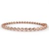 Picture of 1.50 Carat Round Cut Lab Grown Diamond Flus Bracelet.