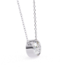 Picture of 70 cent solitaire oval Bezel Pendant (Without Chain)